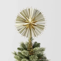Metal Starburst With Tinsel Tree Topper - Wondershop™ -Wondershop GUEST 02cd25d5 4b49 4247 8fb5 020ac0e0c289