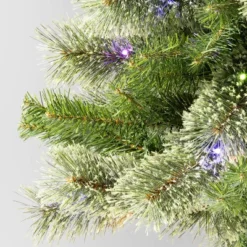 Pre-lit Slim Virginia Pine Artificial Christmas Tree Dual Color LED Lights - Wondershop™ -Wondershop GUEST 060a05ed 4873 4fd2 ae42 bc374beaa18c