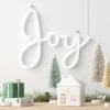 LED Battery Operated Christmas Neon Joy Hangable Sign White - Wondershop™ -Wondershop GUEST 0899b032 3de8 4615 ac88 1dd5658abbc1
