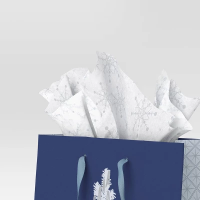 30ct Christmas Tissue Paper Gray/White - Wondershop™ 3 30ct Christmas Tissue Paper Gray/White - Wondershop™