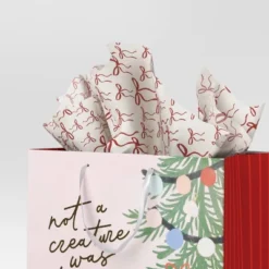 30ct Christmas Tissue Paper Red/White/Green- Wondershop™