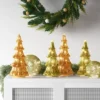 14" Christmas Mercury Lit Glass Tiered Tree Decor - Wondershop™ -Wondershop GUEST 0c63be01 7b61 48bc a8c5 e1ae075663bd