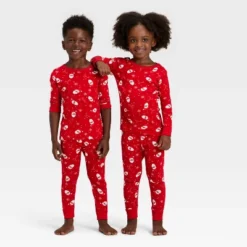 Toddler Santa Print Ribbed Long Sleeve Shirt And Pants Holiday Matching Family Pajama Set - Wondershop™ Red 11 Toddler Santa Print Ribbed Long Sleeve Shirt And Pants Holiday Matching Family Pajama Set - Wondershop™ Red -Wondershop GUEST 0c6aef60 4ce4 4cea 922d da90c6749793