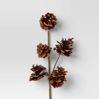 4pc Christmas Pick Set 2 Iced Pinecone 2 Red Berry With Pinecones - Wondershop™ 4 4pc Christmas Pick Set 2 Iced Pinecone 2 Red Berry With Pinecones - Wondershop™ - Image 2