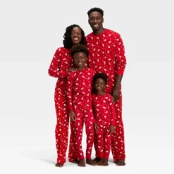 Women's Santa Print Ribbed Holiday Matching Family Pajama Pants - Wondershop™ Red -Wondershop GUEST 17215707 599b 4684 a69f 0119ad446d1f 4