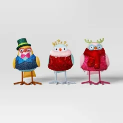 3pk Christmas Featherly Friends Decor - Wondershop™ -Wondershop GUEST 174bfeae ad36 4424 80cc 5bd979466f27