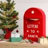Christmas Metal Red Postbox Decor - Wondershop™