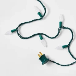 150ct LED C6 Faceted Christmas String Lights Spool With Green Wire - Wondershop™ -Wondershop GUEST 17c282e3 81be 4455 b8d4 312b6e33ffb2