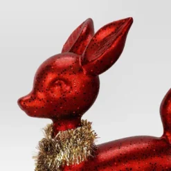 Christmas Plastic Deer Ornament Red - Wondershop™ -Wondershop GUEST 1b0bd744 bbd4 44c4 ac99 f78f7737543d