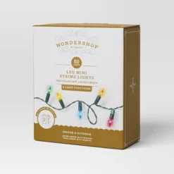 50ct LED Battery Operated Hybrid Miniature String Lights With Green Wire - Wondershop™ 13 50ct LED Battery Operated Hybrid Miniature String Lights With Green Wire - Wondershop™ -Wondershop GUEST 1ba2160b f191 47a3 a1ba a2a2bb689299