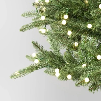 7.5' Pre-Lit LED Balsam Fir Artficial Christmas Tree With Color Changing, Flashing, Fading Lighting Effects - Wondershop™ 5 7.5' Pre-Lit LED Balsam Fir Artficial Christmas Tree With Color Changing, Flashing, Fading Lighting Effects - Wondershop™ - Image 3