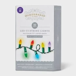 30ct LED Christmas Indoor Outdoor Novelty String Lights With Green Wire - Wondershop™ -Wondershop GUEST 2301681b 7cb0 42b2 83be 0b3b50b7a23b