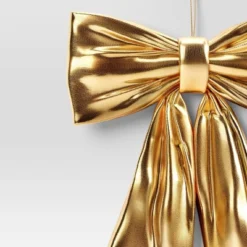 20" Christmas Metalic Bow Gold - Wondershop™ 5 20" Christmas Metalic Bow Gold - Wondershop™ -Wondershop GUEST 2541b396 1dbc 462d 8e0a 2db21d89a1c0