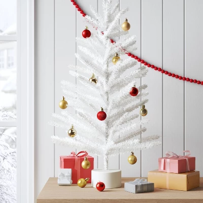 25ct Round Mini Christmas Tree Ornament Set - Wondershop™ 3 25ct Round Mini Christmas Tree Ornament Set - Wondershop™