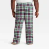 Men's Plaid Microfleece Holiday Matching Family Pajama Pants - Wondershop™ -Wondershop GUEST 276108d5 b18e 4438 b66d f34906167674