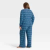 Women's Hanukkah Ribbed Long Sleeve Shirt And Pants Holiday Matching Family Pajama Set - Wondershop™ Blue -Wondershop GUEST 27c1431e 3991 42e0 a544 99b078263bfa