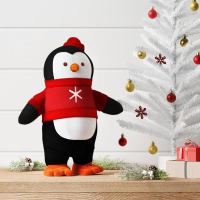 Christmas Side Stepper Penguin With Sweater - Wondershop™ 3 Christmas Side Stepper Penguin With Sweater - Wondershop™