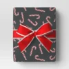 40" 220 Sq Ft Christmas Roll Wrap Candy Canes On Black - Wondershop™ 1 40" 220 Sq Ft Christmas Roll Wrap Candy Canes On Black - Wondershop™ -Wondershop GUEST 3245d12f bc59 417d 81b6 1277c0efbd33