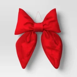 16" Christmas Velvet Bow Decor - Wondershop™ 9 16" Christmas Velvet Bow Decor - Wondershop™ -Wondershop GUEST 32c30469 2627 4638 aec9 9d7bf7d171ec