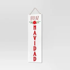 Reversible 'Felices Fiestas' To 'Feliz Navidad' Wood Christmas Wall Décor Dark Red/White - Wondershop™ 8 Reversible 'Felices Fiestas' To 'Feliz Navidad' Wood Christmas Wall Décor Dark Red/White - Wondershop™ -Wondershop GUEST 33791dec 1c6c 4ffc a2c9 8bb46795097a