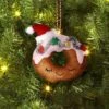 6" Christmas Fabric Donut Ornament - Wondershop™
