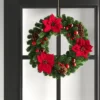 24" Decorated Pine And Poinsettia Flower Artificial Christmas Wreath - Wondershop™ 2 24" Decorated Pine And Poinsettia Flower Artificial Christmas Wreath - Wondershop™ -Wondershop GUEST 36eb7879 0e7d 46cc 9918 b9f3eac723b9