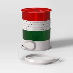 7 End Christmas Curl Ribbon 70' Red/Green/White - Wondershop™ -Wondershop GUEST 3ebc668d e256 45fe a915 88603fce1f85