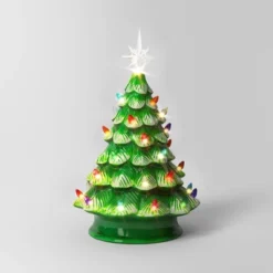 14.5" Battery Operated Lit Ceramic Christmas Tree - Wondershop™ -Wondershop GUEST 3f047986 c5dc 4fe3 acba 66e495d9377c