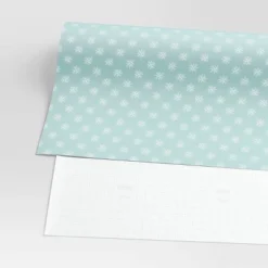 30” 20 Sq Ft Christmas Roll Wrap White Snowflakes On Light Blue - Wondershop™ -Wondershop GUEST 42e5e2b3 00b8 438d 915c 75d781664786