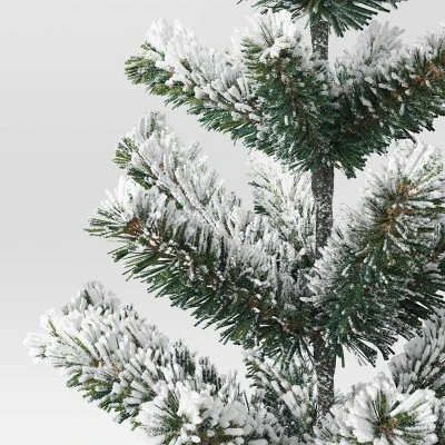 24" Unlit Flocked Indexed Mini Artificial Christmas Tree - Wondershop™ 4 24" Unlit Flocked Indexed Mini Artificial Christmas Tree - Wondershop™ - Image 2