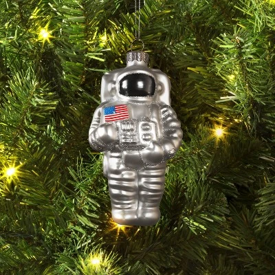 Christmas Glass Astronaut Ornament - Wondershop™ 3 Christmas Glass Astronaut Ornament - Wondershop™