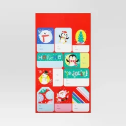 50ct Christmas Gift Tags Peel And Stick Red - Wondershop™ -Wondershop GUEST 4aa6dbf2 c071 4526 afc4 818f3d11f93b