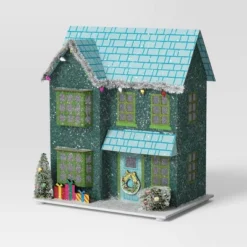 Christmas Glitter House Blue - Wondershop™ -Wondershop GUEST 4d1207fe 7c73 4a6b b641 3eb09a6a0019