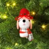 Fabric Dog Head Plaid Scarf Christmas Tree Ornament - Wondershop™ -Wondershop GUEST 51450754 54a7 4ce4 b390 015d07060aaa