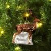 Christmas Brown Glass Reindeer Ornament - Wondershop™ -Wondershop GUEST 5f1975cc bf38 469e a3e4 81e7797a52ed