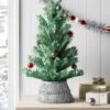 7" Christmas Roll Up Mini Tree Collar Silver - Wondershop™ 1 7" Christmas Roll Up Mini Tree Collar Silver - Wondershop™ -Wondershop GUEST 61b7dd18 b0ef 4510 8b7c 57822c09be9c