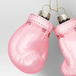 Christmas Glass Pink Boxing Glove Ornament - Wondershop™ -Wondershop GUEST 64b71615 9c6c 4764 bc0b 2e4ceed0ae31