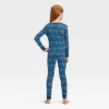 Kids' Hanukkah Ribbed Long Sleeve Shirt And Pants Holiday Matching Family Pajama Set - Wondershop™ Blue -Wondershop GUEST 65785ea1 dcd7 40e4 82a1 777751bcea52