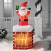 6' LED Animated Santa In Chimney Christmas Inflatable Decoration Red - Wondershop™: Festive Yard Display, Easy Setup 2 6' LED Animated Santa In Chimney Christmas Inflatable Decoration Red - Wondershop™: Festive Yard Display, Easy Setup -Wondershop GUEST 6a6df261 89e9 41ff a2b3 d59306d2bc8d