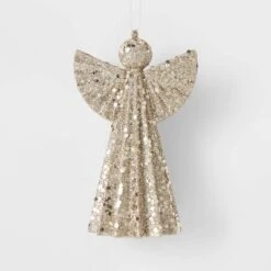 Glittered Angel Christmas Tree Ornament - Wondershop™ -Wondershop GUEST 6de3f6bc ab96 4c36 9141 b71b13c1ca25