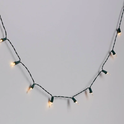 50ct Solar LED Christmas Indoor Outdoor Mini String Lights With Green Wire - Wondershop™ 8 50ct Solar LED Christmas Indoor Outdoor Mini String Lights With Green Wire - Wondershop™ - Image 6