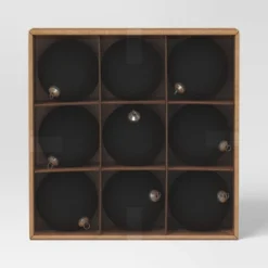 9ct 80mm Christmas Flocked Ball Ornament Set - Wondershop™ -Wondershop GUEST 778186d7 7996 4ea5 9e40 c8bfe9fd752e