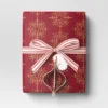 18’ Christmas Fabric Ribbon Ivory/Red Stripes - Wondershop™ -Wondershop GUEST 7bb45269 2832 46a8 97d9 e32e1bd8d6ce