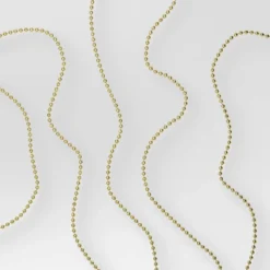 25' Plastic Bead Decorative Christmas Tree Garland - Wondershop™ -Wondershop GUEST 7bc2072d 4531 4b6d 9b6c e3beed907a1a