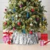 Christmas Mirrored Metallic Fringe Fabric Tree Collar Silver - Wondershop™ 1 Christmas Mirrored Metallic Fringe Fabric Tree Collar Silver - Wondershop™ -Wondershop GUEST 7c785f61 ae91 4b76 8b4c 59daac1d1bba