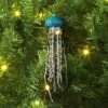 12" Christmas Iridescent Glass Jelly Fish Ornament Light Blue - Wondershop™ -Wondershop GUEST 7d90b319 cb47 4aba abb3 471bba622b14