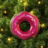3" Christmas Fabric Disco Donut Ornament - Wondershop™ -Wondershop GUEST 7e81a9b3 bcbc 4a01 a576 a8a001bd39f1