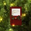Christmas Wood Door "Merry Christmas" Ornament Red - Wondershop™ -Wondershop GUEST 7fa9e435 d524 4b47 9806 2368d262583f