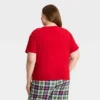Women's "Cabin Crew" Short Sleeve Holiday Matching Family Pajama Shirt - Wondershop™ Red 1 Women's "Cabin Crew" Short Sleeve Holiday Matching Family Pajama Shirt - Wondershop™ Red -Wondershop GUEST 8238e5dd b130 476e 8a41 30fb0e67d59a