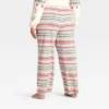 Women's "Let It Snow" Fair Isle Microfleece Holiday Matching Family Pajama Pants - Wondershop™ Cream 2 Women's "Let It Snow" Fair Isle Microfleece Holiday Matching Family Pajama Pants - Wondershop™ Cream -Wondershop GUEST 893e483b e148 432f a16b a462e46c1706